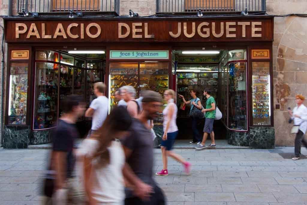 Botiga Palacio del Juguete , actualment tancada, Barcelona