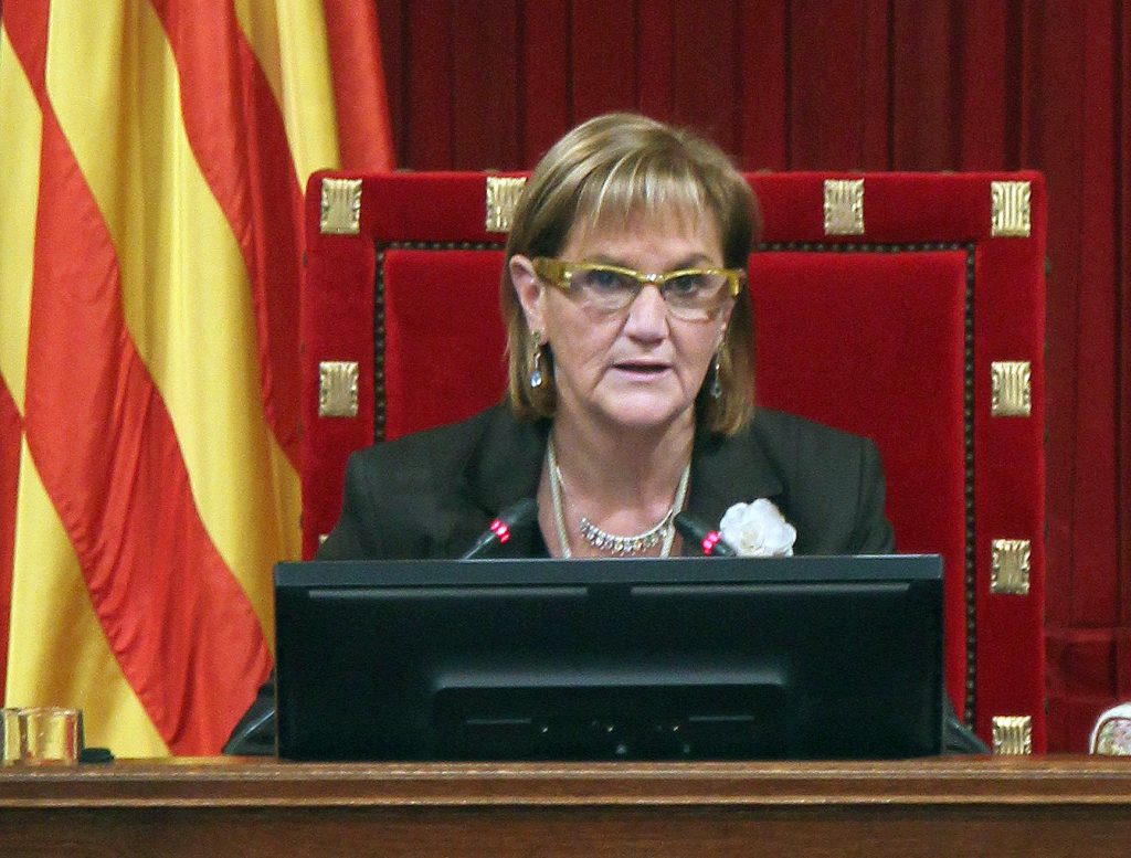 La presidenta Núria de Gispert, el sou més alt del Parlament