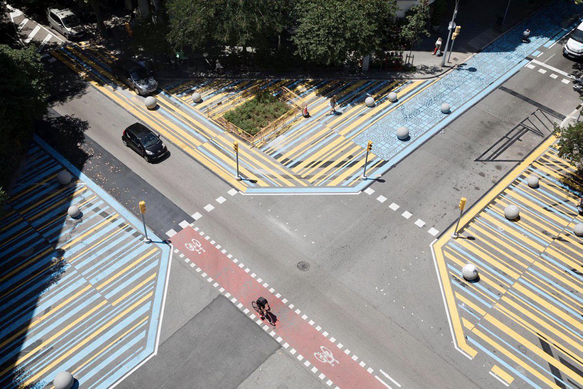 Urbanismo táctico en Barcelona. El riesgo de hacer experimentos con la ...