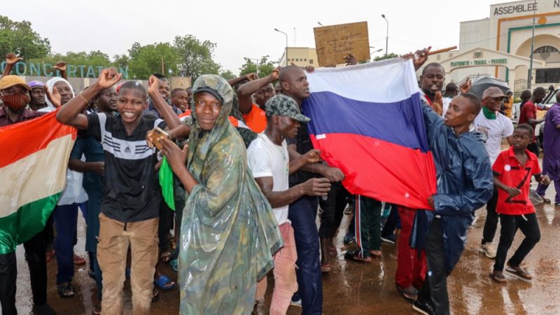 Imágenes golpe de estado en Níger