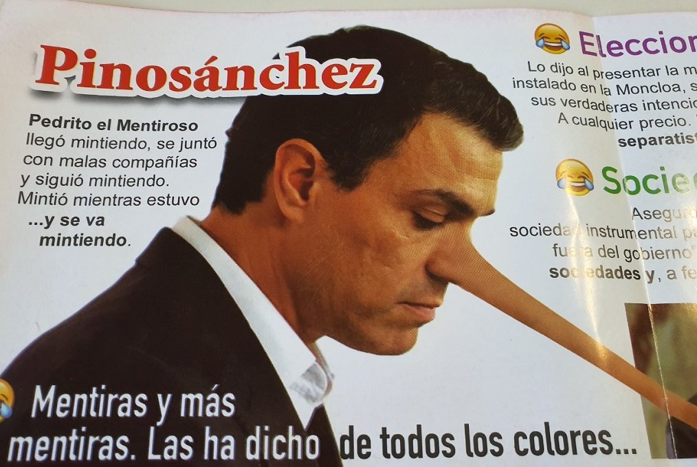 mentiras de Pedro Sánchez