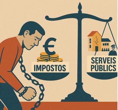 presión fiscal Cataluña