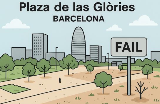 Plaça de les Glòries cost