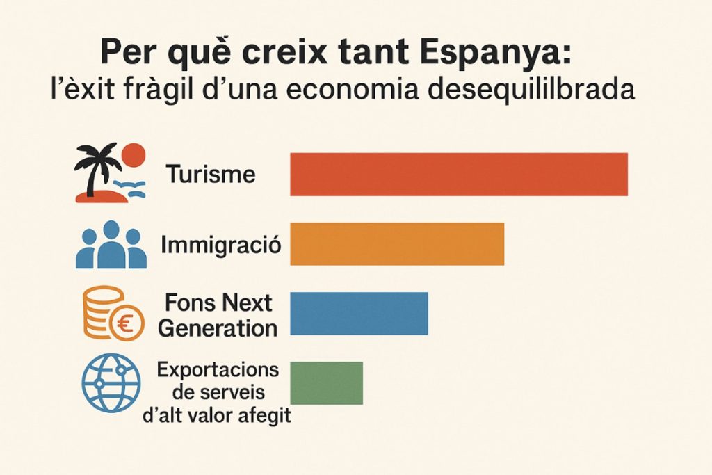 Espanya lidera creixement europeu