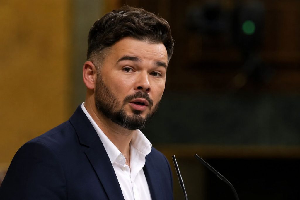 Rufián Santa Coloma izquierda española