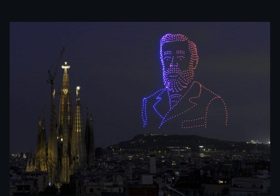 Sagrada Família drons Cortadellas