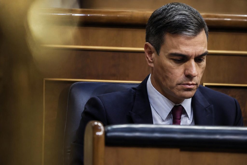 Pedro Sánchez crisis política
