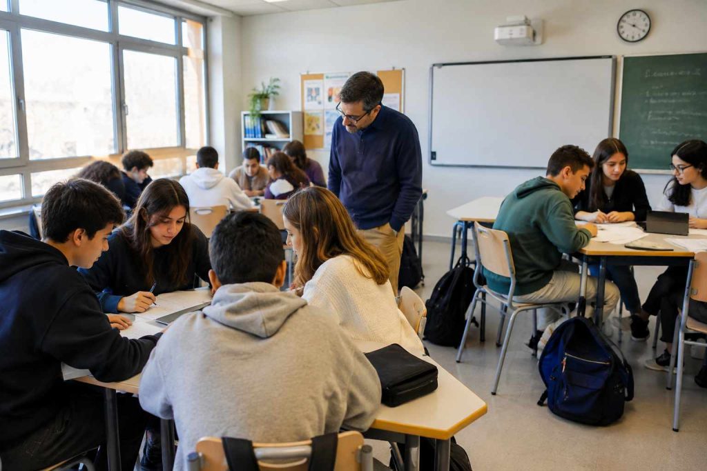 crisis de la enseñanza en Catalunya
